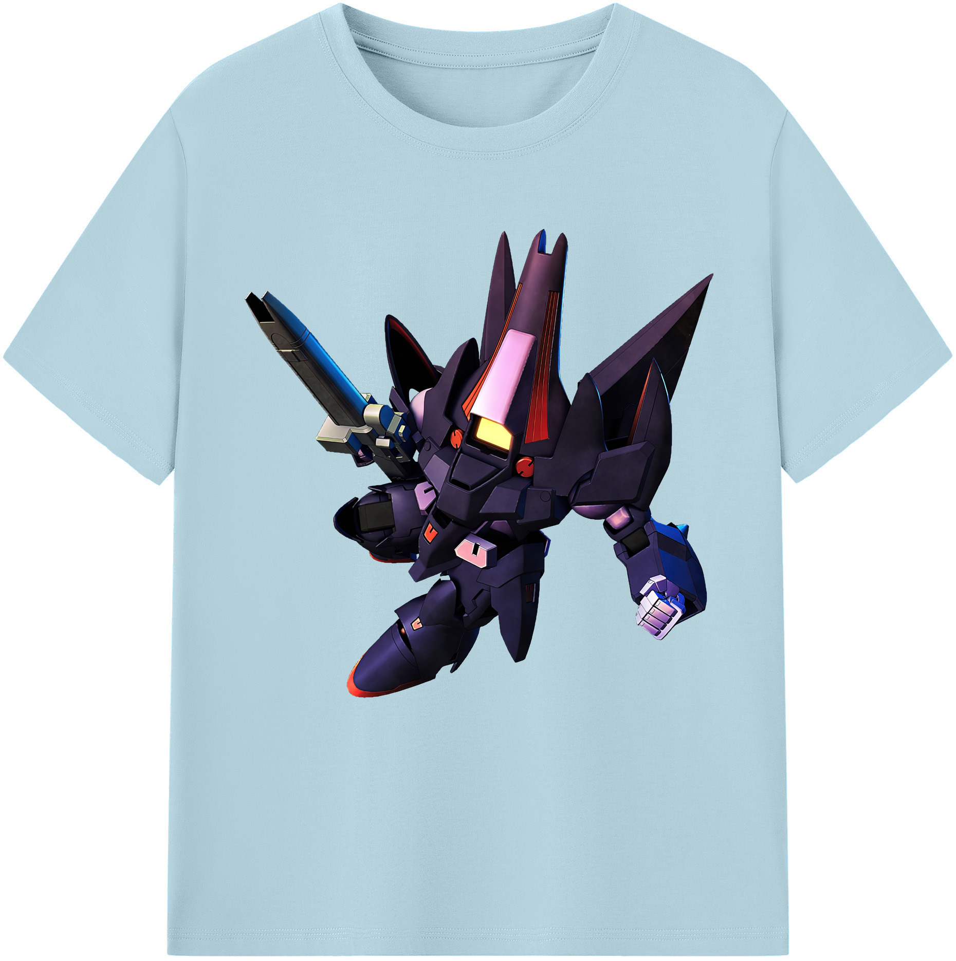 （画像用） 機動戦士ガンダム Mobile Suit Gundam 綿100％半袖Tシャツ（フロントプリント）